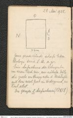 Seite 34, Tagebuch "Mannersdorf am Leithagebirge | Hankenfeld | Statzendorf | D 12 … | Unter Wölbling || Hadersdorf | Ratterdorf" (NHMW-PRAE-BBB-86)